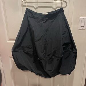 Peserico Black A-Line Skirt